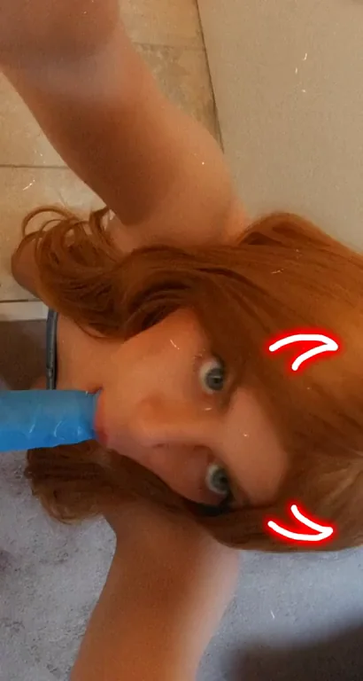 I’m so embarrassed. I’m such a naughty little slut. You caught me practicing… ??