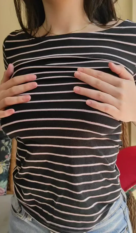 I want to tease you with my titties ?