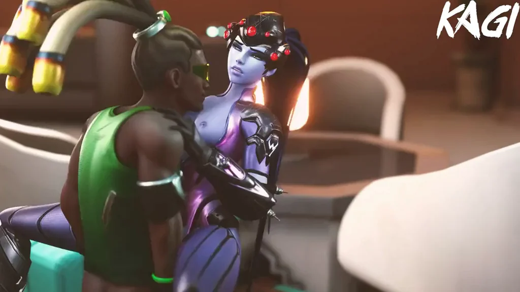 Widowmaker riding Lucio (Kagi)