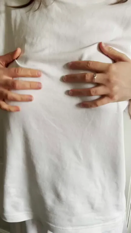 19yo Asian Teen's Massive Natural Tits Tease - Wanna Pound These?