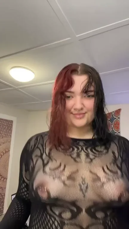 Goth GF's Massive Tits Beg for Abuse: Use Me Raw