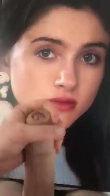 CFNM Hertsgirls: Buddy Jerks Massive Cock on Natalia Dyer's Pretty Face with Sticky Cum Tribute