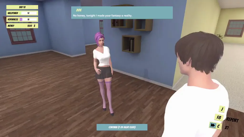 Zoe's Post-Date Cuckold Facesit Creampie 😈🍑💦