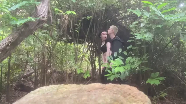 Finding a hidden spot in a public park is the most fun!