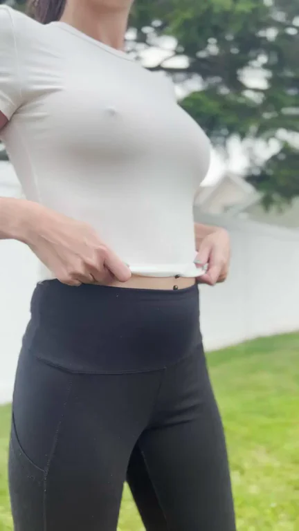 Who else loves getting naughty outside?