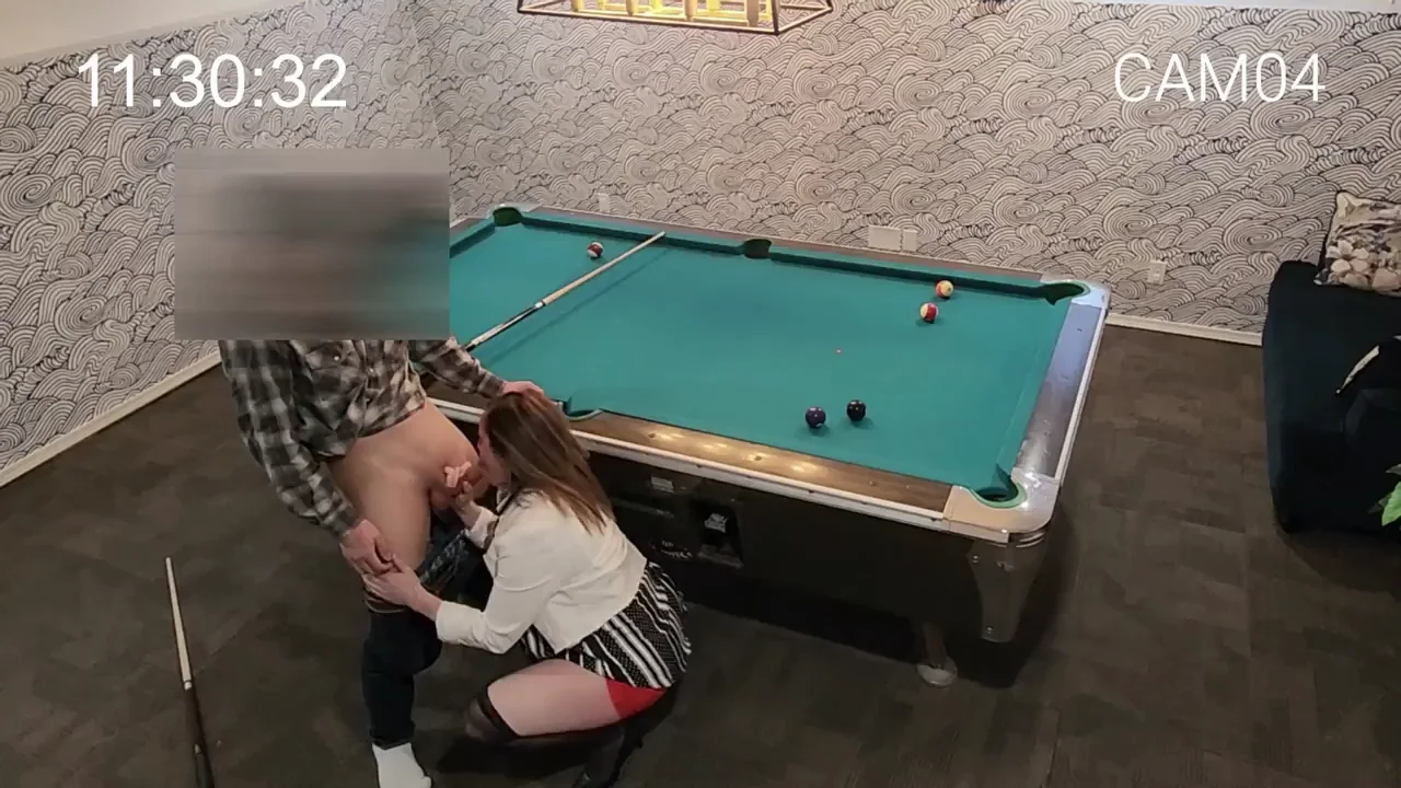 Why play billiards when you can suck cock