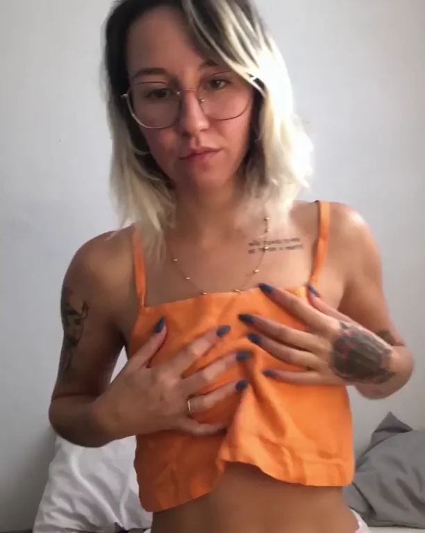 Cum on my titties or in my mouth?