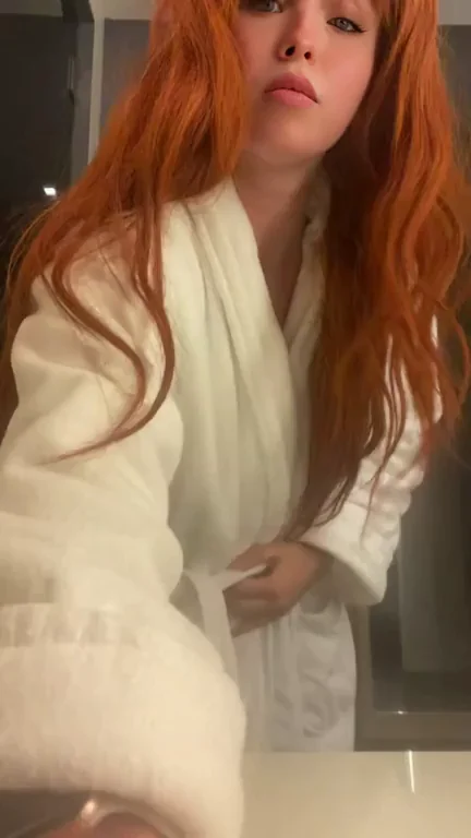 Cozy up with a redhead tonight