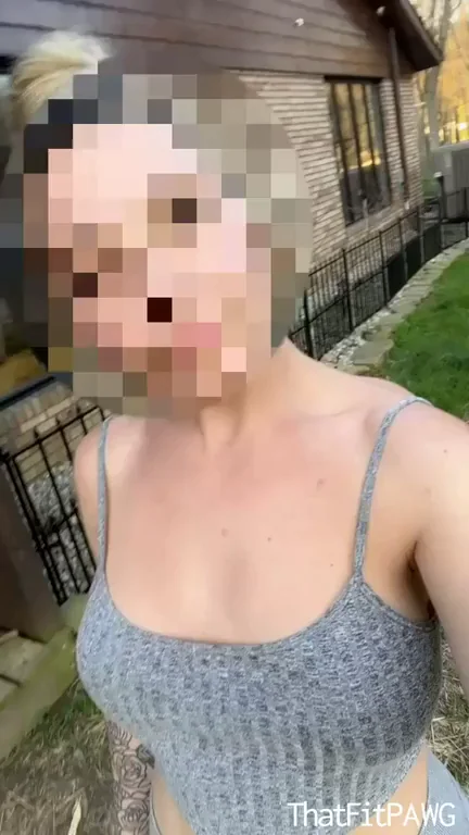 🌿 Outdoor Breed Slut Begs for Neighbor-Watching Creampie 💦