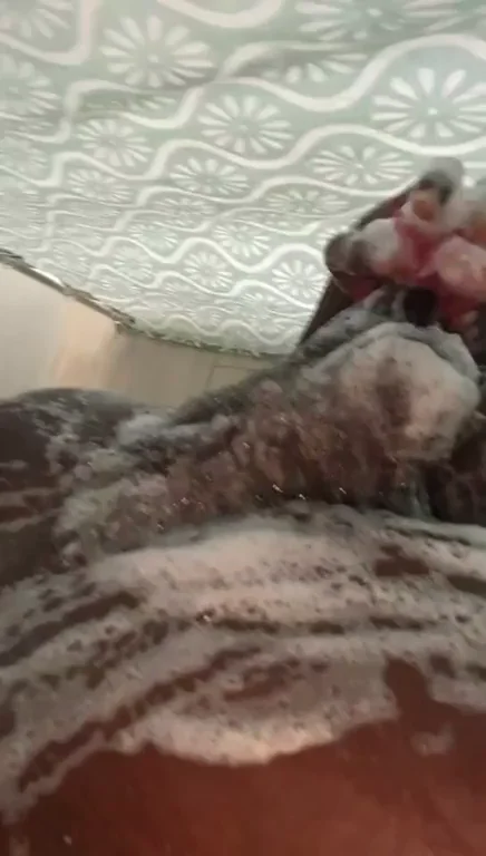 You want to clean me off yourself