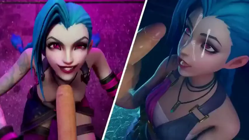 Get Jinxed! 😈🔥 League Slut's Cum Blast 💦🍆