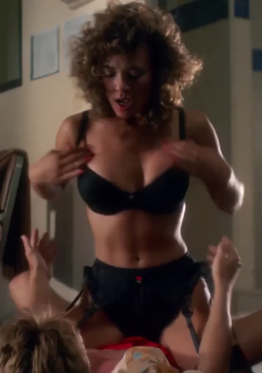 Michelle Bauer’s Slutty Slimeball Bowl-O-Rama Tits & Tease 💦🍑 1988
