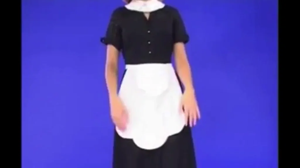 Clara Morgane's 2000s Maid Tease & Dildo Suck 😈👅