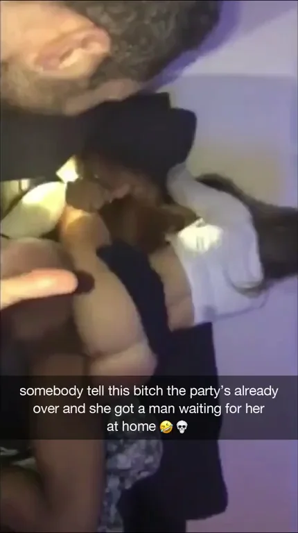 3AM BBC Slut GF Still Creampied at 'Party' 😈🍆💦
