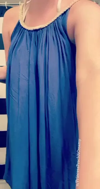 Bet you’re surprised when you see what’s under the dress ?