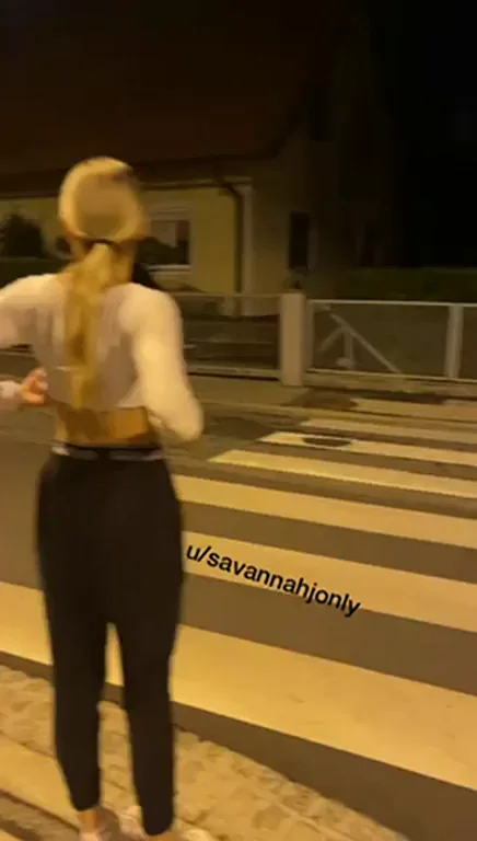 That's how to cross the street at night [OC] [F]