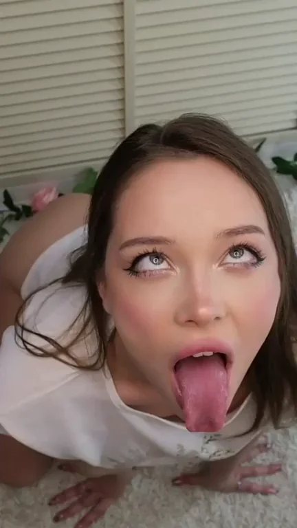 Special Ahegao Slut's Long Tongue JOI 😛💦