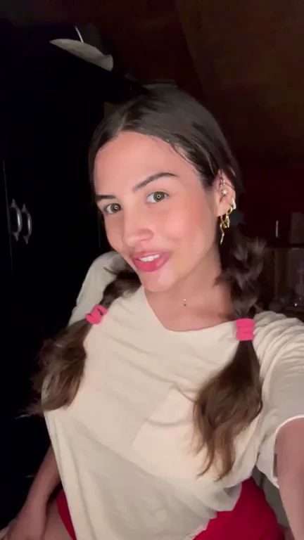 Latina Slut Teases Her Juicy Booty & Perky Tits 🍑💦