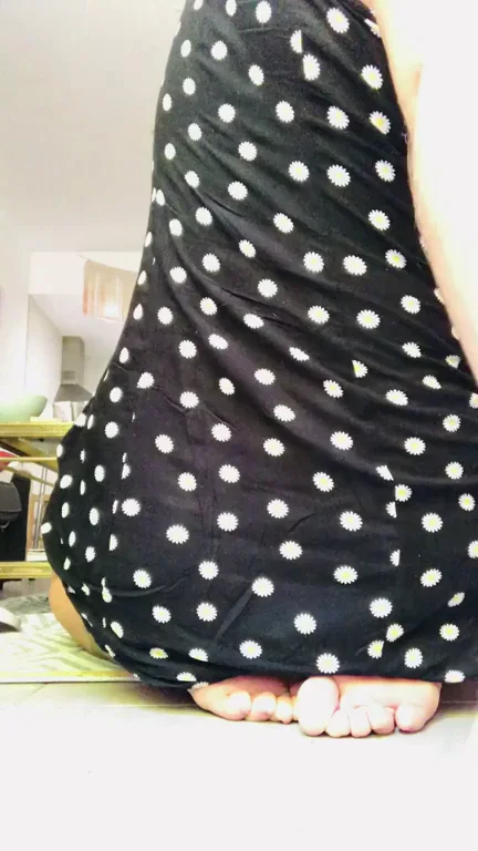 Who likes what I’m hiding under my sundress?