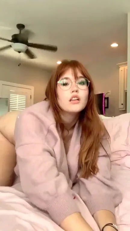 🔥 Redhead Glasses Slut Begs: 'Find Me Fuckable!' 😏