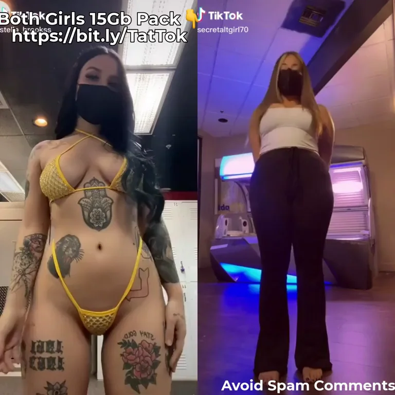 🔥 TikThot Sluts Show Off 130lb Bodies & Tattoos 😈💦