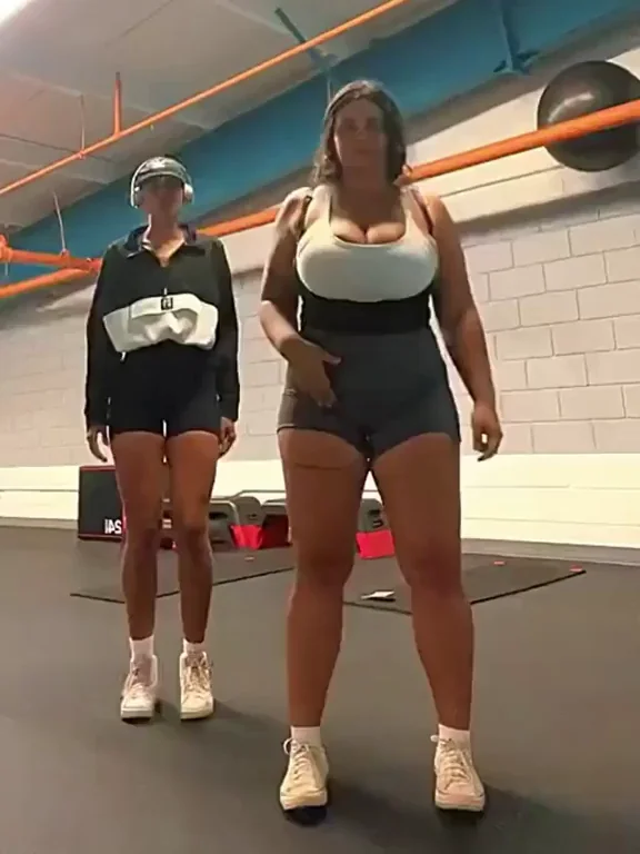 Thick Gym Sluts Gotta Hold 'Em to Contain Those Massive Tits & Asses