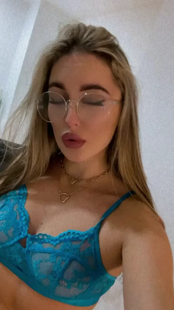 Watch This PAWG Tease in Blue Lace 👀🍑 Free Trial Link in Bio! 🔥