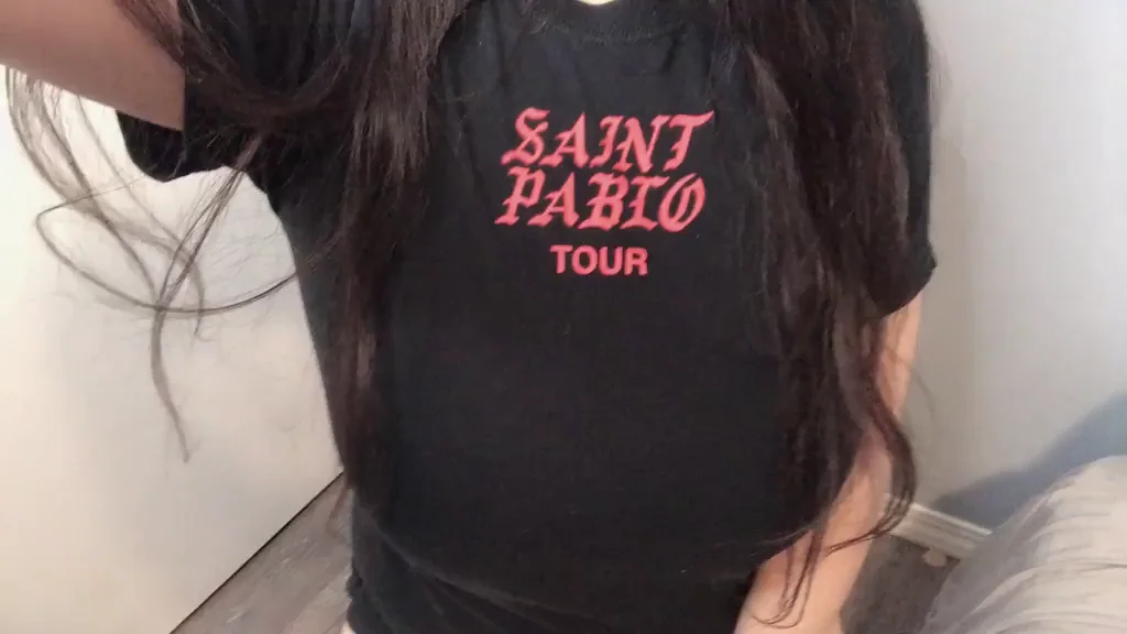🍒 Busty Asian G-Cup Slut Suffocating in Tight Tee - Help Me Free 'Em? 🔥