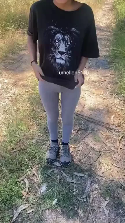 I'd flash my boobs to you if we go for a walk