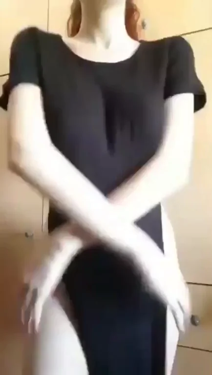 Holy Fuckin' Tits: Ginger Goddess Arms-Up Reveal