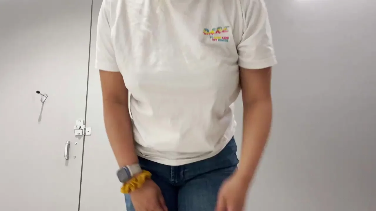 White T-Shirt Pokies Tease Wednesdays 🍈👚💦