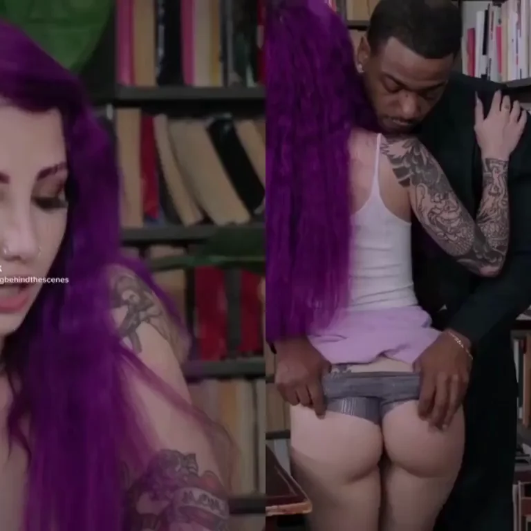 Valerica Steele's Neon Purple Hair & Juicy Bubble Butt 🍑💜