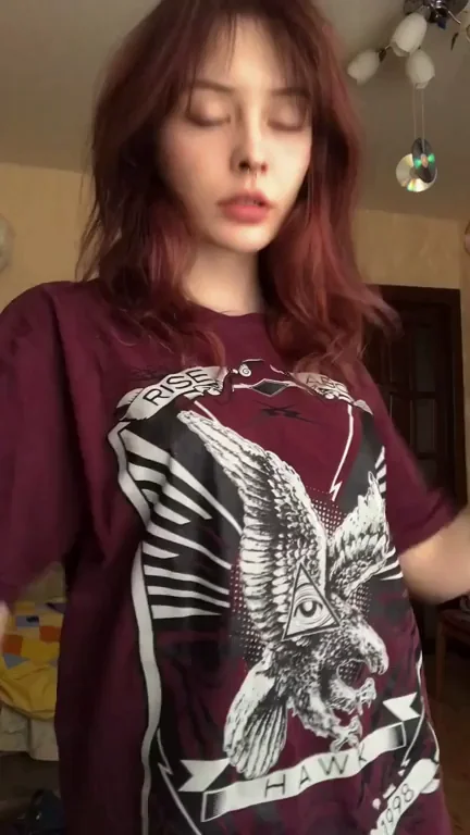 🔥 Closer Peek at My Inked Teen Tits Tease 😈