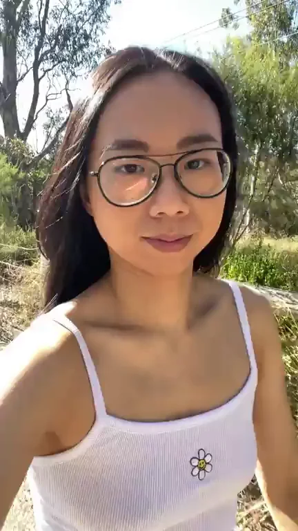 😈 No Panties Public Tease Makes My Pussy Drip 💦🌳