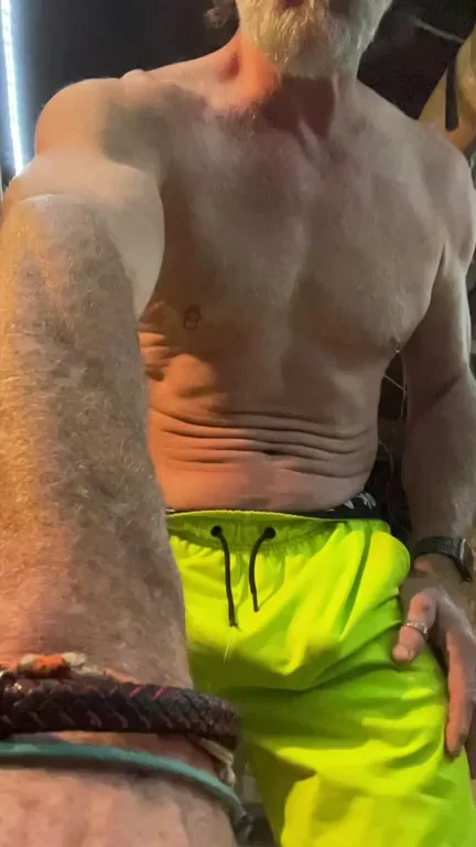 Unwrapping Grandpa's Thick Pierced Surprise 🍆💦
