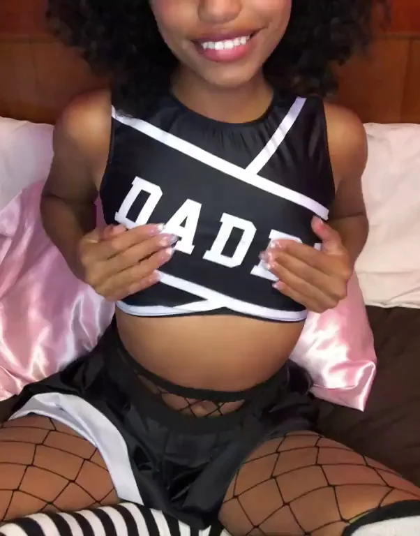 little cheerleader has something to show u ?