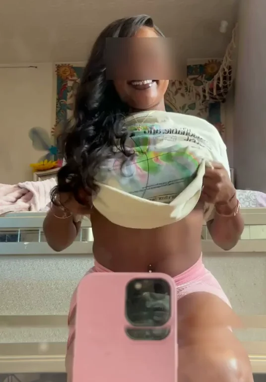 Oops Daddy! 😘 Didn't Mean to Send My Big Tit Tease Vid 💦
