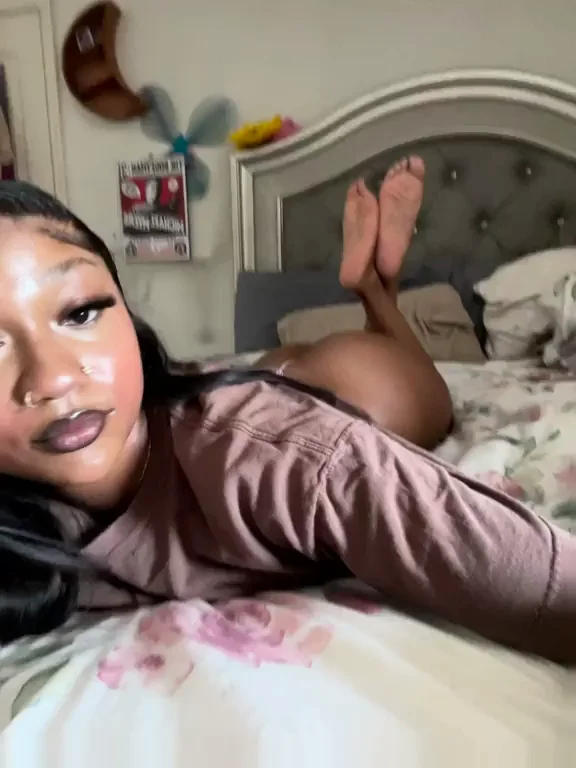 Are you going for my ass or feet first?