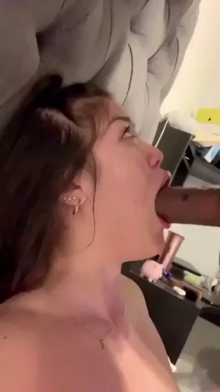 Shove your cock down my throat ???