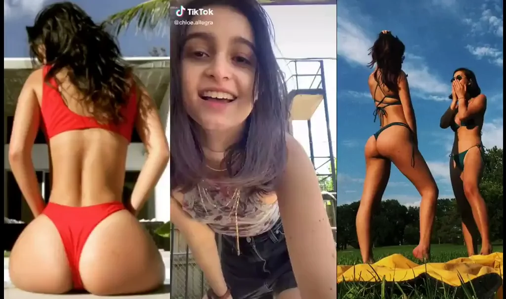 🔥 PMV TikTok Tease: Chloe Allegra & Gina Valentina Slutty Vibes 💦