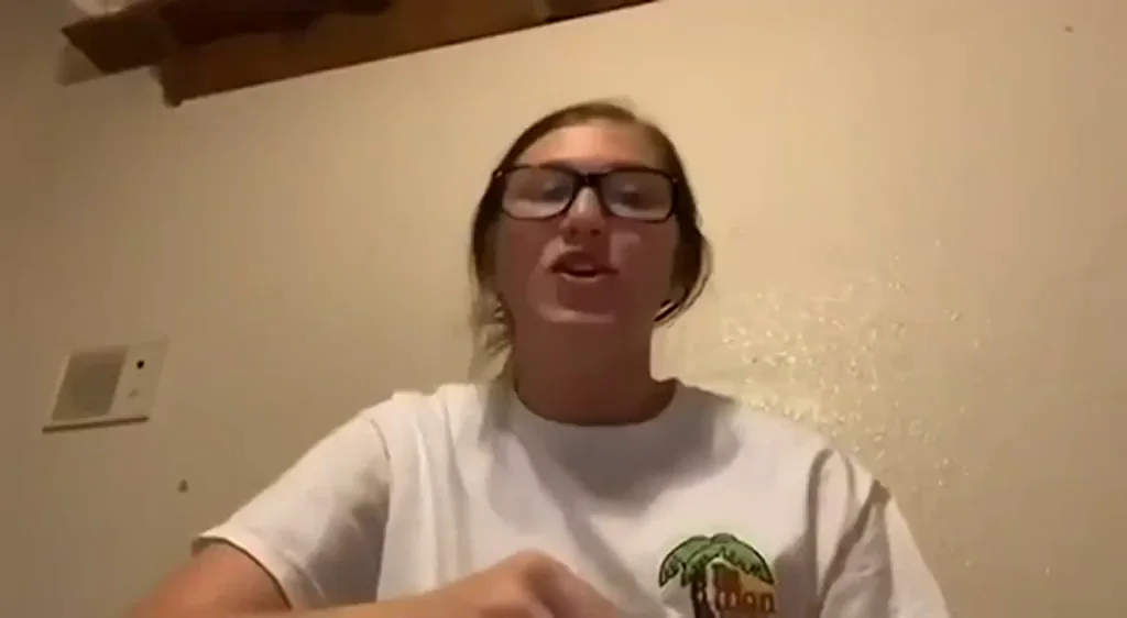 Teen Streamer Slut Flashes Massive Jugs 🍈🍈 for Horny Chat Begging