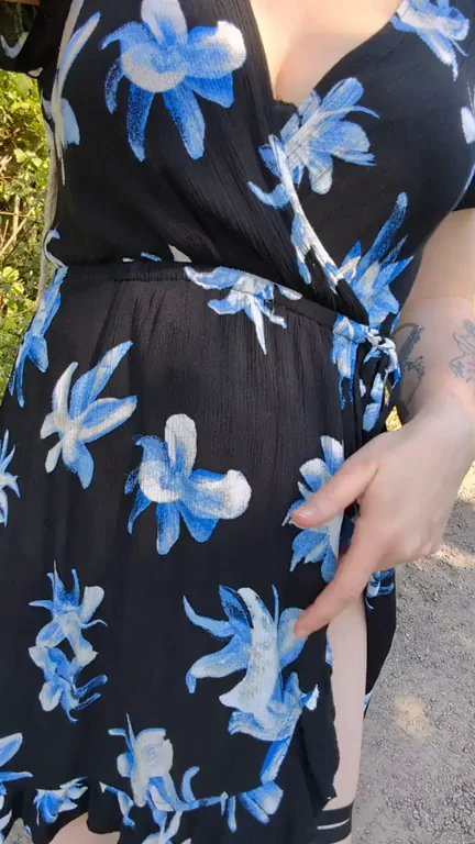 Lingerie Slut Rocks It Outdoors, Not Just in Bed! 😈🌺