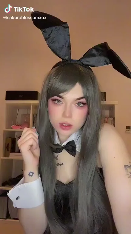 Bunny Slut Tease: Does This Hot Bunny Make Your Cock Throb? 🐰💦