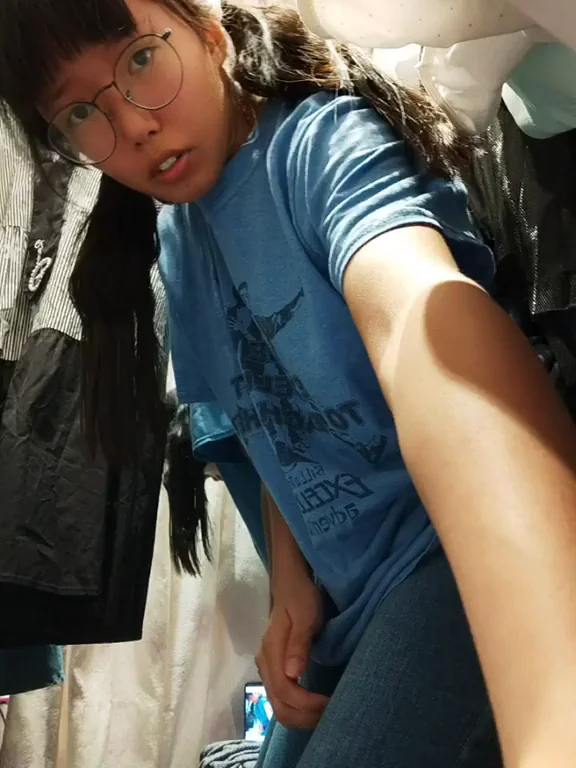 Ever wondered what happens in a fitting room when a girl goes in?