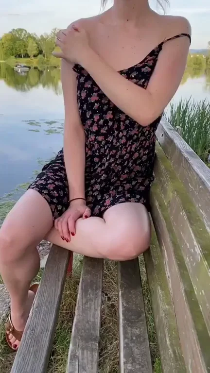 Is this outfit appropriate for a first date at the lake?