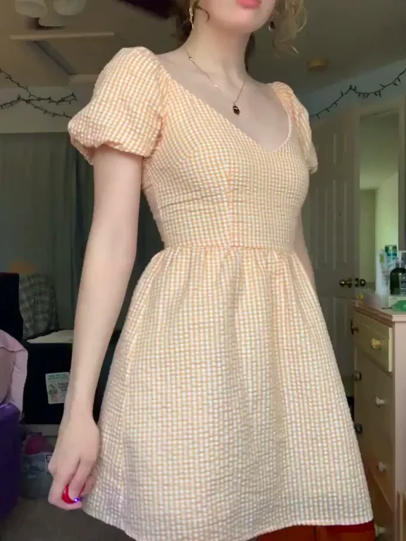 I love my new dress, but I just want to take it off for you??
