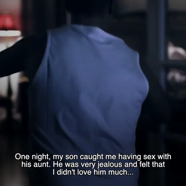 Son caught his mom and aunt in the act