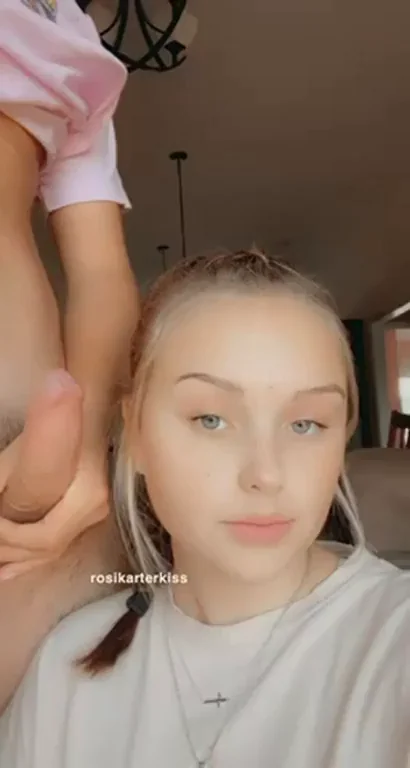 Slutty GF Sucks Cock Whenever He Craves It 😈💦 Do You?