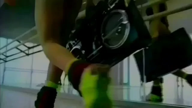 Deanne Berry's 🔥 Hot Blonde Aerobics Tease from Call on Me Vid 💦