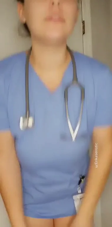 Naughty Nurse Goes Wild for That Monster Cock Tease